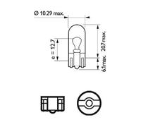 Fits PHILIPS 13961B2 BULB, TAIL LIGHT ✅UK Seller