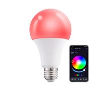 Light Bulbs Smart,Dimmable LED Light Bulbs | Color Changing Bulb, 16 Million Colors RGB, WiFi Wireless LED for Home, Music
