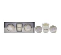 Light Candle Set - Petitgrain and Lavender by Aromaworks for Unisex - 3 Pc 2.65oz Candle 2 Mini AromaBomb