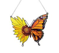 Light Catcher 2D Acrylic Stained Glass Window Decoration Solar Rainbow Maker | Indoor Outdoor Garden Bedroom Door Tree Balcony Living Room Gift for Women