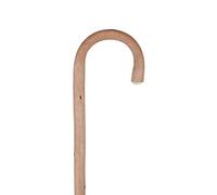 Light Chestnut Economy Crook Walking Stick