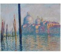 Light Color, Venice in Monet Cotton Counted Cross Stitch Kits, 300x200stitch, 54x38cm14 Count DIY Classical Sampler Cross Stitch kit