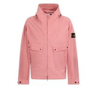 Light Compact Touch Poly-TC Short Parka - male - Stone Island - Light Jackets - Pink - XL - Jackets XL