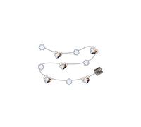 light cord Frozen warm white 10 leds 165 cm white