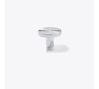 Light Creative Drawer Knobs Handmade Hammer Pattern Wardrobe Door Knob Cabinet Simple Gold/Silver Knob(Knob-Chrome-32mm)