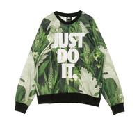 Light Crew Floral Sweatshirt - male - Nike - Long Sleeve Training Tops - Multicolor - L - Sport L