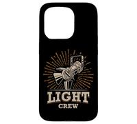 LIGHT CREW Theatre Lighting Technician Stage Lighting Access Case for iPhone 15 Pro