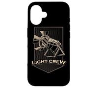 Light Crew Vintage Spotlight Stage Tech Theater Lighting Case for iPhone 16