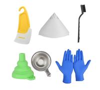 Light Curing 3D Printer Accessories Tool Kit Resin Funnel Filter Cup Metal SLA LCD DLP UV Curing Photon Cleaning Silicone Shovel