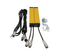 Light Curtain Grating 4 Points 20mm 40mm Light Curtain Sensor Switch Photoelectric Protection Device GM20-4J IDGTTLDF(GM40-4J)