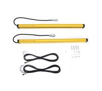 Light Curtain Sensor, Aluminum Alloy Light Grating Security Device 40mm Beam Pitch, Light Screen Sensor (10 beams BEM1040-C-360NB)