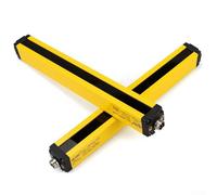 Light Curtain Sensor Switch - 40mm Optical Spacing, IP65 Rated Safety Light Screen for Industrial Automation, for CNC Machines & Robots, 4/6/8/10(20MM 10BEAMS)