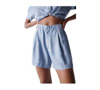 Salsa Jeans Tencel Shorts Blue S Woman