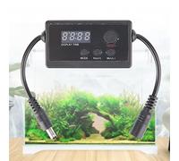 Light Dimmer, Fish Tank Dimmer Modulator, Led Intelligent Lighting Timing Dimming System, Aquarium Lighting System with Led Display Led Dimmer Switch Led Light Controller for