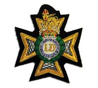 Light Dragoon Guards Regimental Blazer Badge