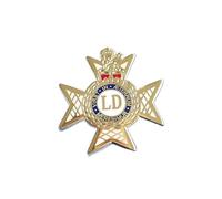 Light Dragoons (LD) ("England's Northern Cavalry") Lapel Pin/Sweetheart Pin