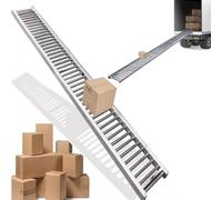 Light-Duty Conveyor System 0.3x3m for Warehouse & Freight Handling Splicable Bucket Unloading Pulley for Factories Subway Stations Efficient Transport Solution