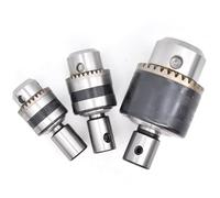 Light Duty Drill Chuck Set B10 B12 B16 B18 with Arbor Adapter for Milling Cutter - 0.6-16mm Range 1pc(Inner Hole 8mm -B10)