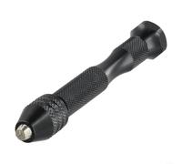 Light Duty Hand Drill with Keyless Chuck and 25PC HSS Bits for Fine Detailing in Model Making DIY Crafts and PCB Repair (Hand drill)