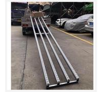 Light-Duty Plastic Roller Unloading Slide 200cm Long Conveyor Table for Freight Handling Ideal for Warehouses 5-Slide Design for Easy Material Movement