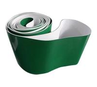 Light Duty PVC Conveyor Belt for Warehouses & Factories 1.6x65.6 ft Green HeavyDuty Shovel Unloading & Material Handling Pulley Belt Commercial Grade Performance