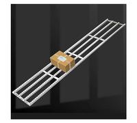 Light-Duty Roller Conveyor for Beverages - Unpowered Gravity Slides, 30/40/50cm ABS Frame, Easy Unloading for Water Cartons & Cargo, Multi-Color Options