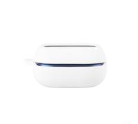 Light-Duty Silicone Case for JBL LIVE BUDS 4 Prioritizing Portability Without Compromising Protection (White)