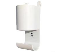 Light-Duty Tennis Bottle and Towel Rack for Net Use, Robust ABS Shell, Maintains Integrity Across Seasons and Conditions (White)