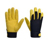 Light-Duty Work Gloves Hedge Trimming Gardening Warehouse Job Home Improvement Car Repair Utility Glove for Men Women Gardening Gloves Thorn Proof Men for and Women Imitation Sheepskin Dexterity