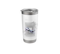 Light Embraers Phenom 100 Tee Stainless Steel Insulated Tumbler