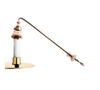 Light Extinguisher Snuffer - Metal Bell Design Wick | Flame Cover - Candle Fire Safe Aromatherapy Helper Birthday Bath Housewarming Decor Use