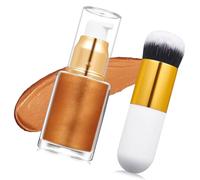 Light Face & Body Luminizing Highlighter Fluid All Day Shines Gentle Skin Friendly Formulas Special Occasion Liquid Highlighter Face & for Buildable Radiances