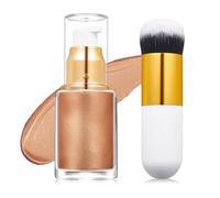 Light Face & Body Luminizing Highlighter Fluid All Day Shines Gentle Skin Friendly Formulas Special Occasion Body Highlighter Liquid
