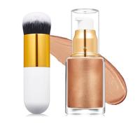 Light Face & Body Luminizing Highlighter Fluid All Day Shines Gentle Skin Friendly Formulas Special Occasion Body Highlighter Liquid