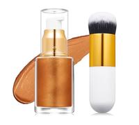Light Face & Body Luminizing Highlighter Fluid All Day Shines Gentle Skin Friendly Formulas Special Occasion Body Highlighter Liquid