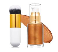 Light Face & Body Luminizing Highlighter Fluid All Day Shines Gentle Skin Friendly Formulas Special Occasion Body Highlighter Liquid