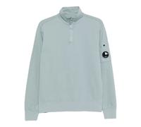 Light Fleece Half Zip Lens Sweatshirt - male - C.P. Company - Zip-throughs - Blue - S - Sweatshirts & Hoodies S