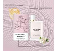 Light Floral Perfume - Fresh Orange Blossom & Jasmine Scent, Elegant, Awakens Senses(5pcs)