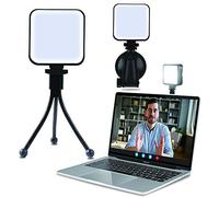 Light for Video Conferencing 3200-5600K Video Conference Lighting Kit with Mini Tripod,Laptop Video Conference Light for Remote Working,Zoom Calls,Self Broadcasting, Live Streaming and Make Up (black)