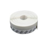 Light Gap Blockers for Blinds Flexible Window Light Blocker 5 m Long, Kitchen Light Blocking Strips for Window Shades and Blinds, Cabinet Light Blockers Acoustic with Adhesive(White,35mm/1.4inch)