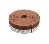Light Gap Blockers for Blinds Flexible Window Light Blocker 5 m Long, Kitchen Light Blocking Strips for Window Shades and Blinds, Cabinet Light Blockers Acoustic with Adhesive(Brown,35mm/1.4inch)