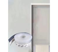 Light Gap Blockers for Blinds No Drill Window Light Blocker Strips Decorative, Extra Long Light Blocking Tracks for Curtains Roller Blinds, Blackout Side Tracks with Adhesive(Clear,35mm/1.4inch)