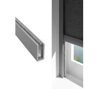 Light Gap Blockers for Blinds Window Light Blocker Strips for Blinds Gap Side Track, U Shape Light Blocking Strips, Extra Long Sleepy Time Tracks(Color2,85cm/33.4'')