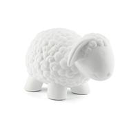 Light-Glow Table Lamp-Sheep LP004, Porcelain, unglazed White