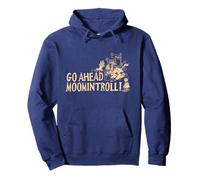 Light Go Ahead Moomintroll! Winter Games Sports Pullover Hoodie