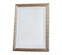 Light Gold Metal Photo Frame 6 Inch Elegant European Style(B)