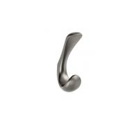 (Light Graphite) Double wall hanger Hook clothes outwear coat bags organiser Multi purpose