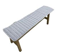 Light Gray Bench Cushion for Indoor & Outdoor Use 30x150cm Long Sofa Seat Cushion Stylish Tea Table & Wooden Bench Pad Comfortable Chair Block & Shoe Stool Cushion.