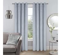 Light Gray Blackout Velvet Curtains for Bedroom & Living Room Thermal Insulated Drapes with Grommets 1 Panel 66" W x 90" H Elegant Window Treatment