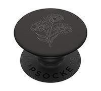 Light Gray Daisy PopSockets Adhesive PopGrip